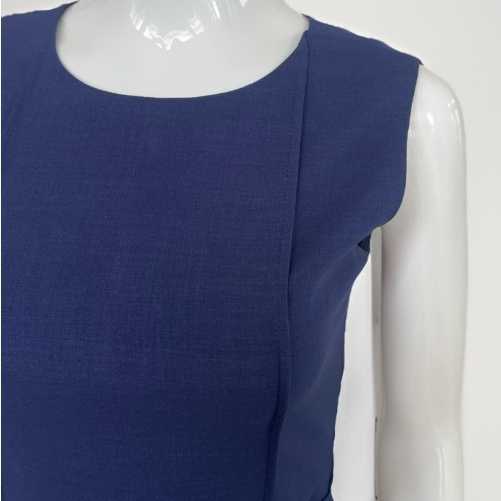 Pinkyotto A-Line Pleated Career Dress – Size Small – Navy Blue - Picture 2 of 4